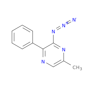 Pyrazine, 3-azido-5-methyl-2-phenyl-