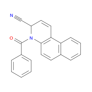 Benzo[f]quinoline-3-carbonitrile,4-benzoyl-3,4-dihydro-