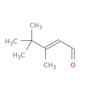 2-Pentenal, 3,4,4-trimethyl-, (2E)-