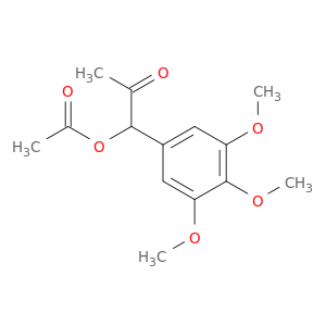 2-Propanone, 1-(acetyloxy)-1-(3,4,5-trimethoxyphenyl)-