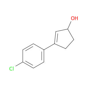 3-(4-chlorophenyl)cyclopent-2-en-1-ol