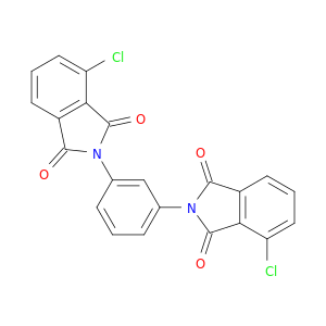 1H-Isoindole-1,3(2H)-dione, 2,2'-(1,3-phenylene)bis[4-chloro-