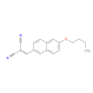 Propanedinitrile, [(6-butoxy-2-naphthalenyl)methylene]-