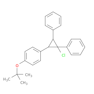 Benzene, 1-(2-chloro-2,3-diphenylcyclopropyl)-4-(1,1-dimethylethoxy)-