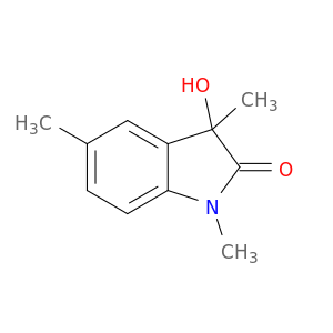2H-Indol-2-one, 1,3-dihydro-3-hydroxy-1,3,5-trimethyl-