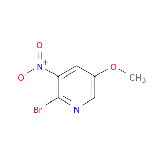 2-Bromo-5-methoxy-3-nitropyridine