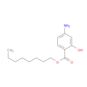 Benzoic acid, 4-amino-2-hydroxy-, octyl ester