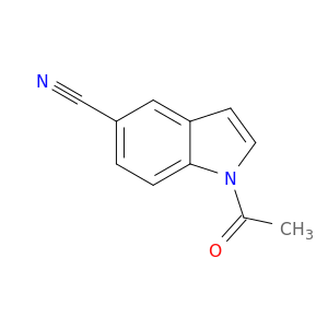 1H-Indole-5-carbonitrile,  1-acetyl-
