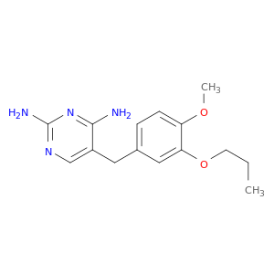 2,4-Pyrimidinediamine, 5-[(4-methoxy-3-propoxyphenyl)methyl]-
