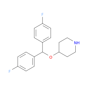 Piperidine, 4-[bis(4-fluorophenyl)methoxy]-