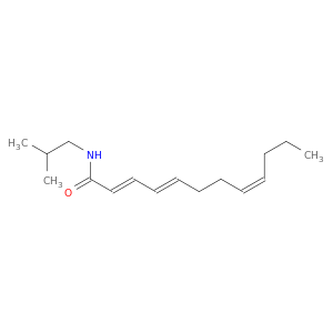 2,4,8-Dodecatrienamide, N-(2-methylpropyl)-, (2E,4E,8Z)-