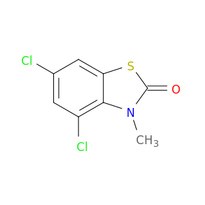 2(3H)-Benzothiazolone, 4,6-dichloro-3-methyl-