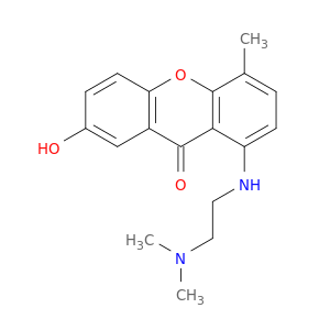 1-((2-(DIMETHYLAMINO)ETHYL)AMINO)-7-HYDROXY-4-METHYL-9H-XANTHEN-9-ONE