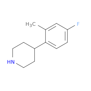 4-(4-Fluoro-2-methylphenyl)piperidine