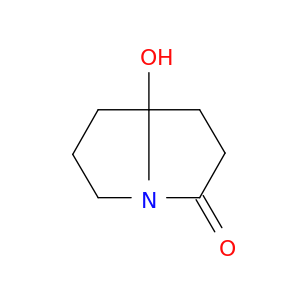 3H-Pyrrolizin-3-one, hexahydro-7a-hydroxy-