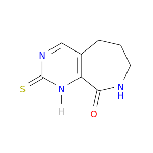 9H-Pyrimido[4,5-c]azepin-9-one, 1,2,5,6,7,8-hexahydro-2-thioxo-