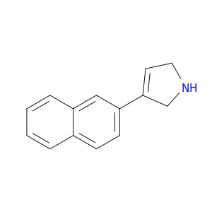 1H-Pyrrole, 2,5-dihydro-3-(2-naphthalenyl)-