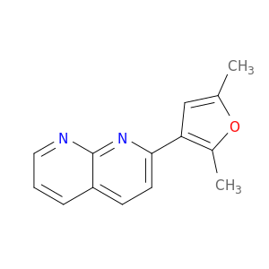 1,8-Naphthyridine, 2-(2,5-dimethyl-3-furanyl)-
