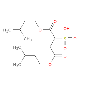 Butanedioic acid, sulfo-, 1,4-bis(3-methylbutyl) ester