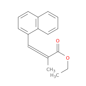 乙基2-甲基-4-(1-萘基)-2,3-丁二烯酸盐