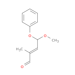 2-Butenal, 4-methoxy-2-methyl-4-phenoxy-, (E)-