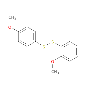 Disulfide, 2-methoxyphenyl 4-methoxyphenyl
