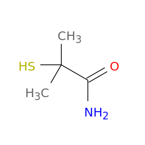 Propanamide, 2-mercapto-2-methyl-
