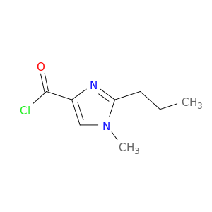 1H-Imidazole-4-carbonylchloride, 1-methyl-2-propyl-