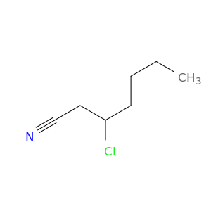 Heptanenitrile, 3-chloro-