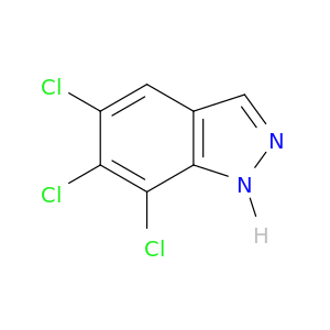 1H-Indazole, 5,6,7-trichloro-