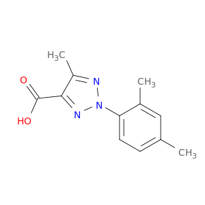 2-(2,4-Dimethylphenyl)-5-methyl-2H-1,2,3-triazole-4-carboxylic Acid