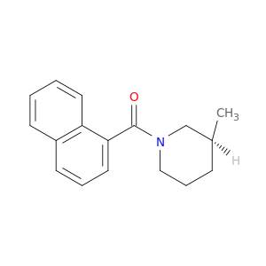 Piperidine, 3-methyl-1-(1-naphthalenylcarbonyl)-, (S)-