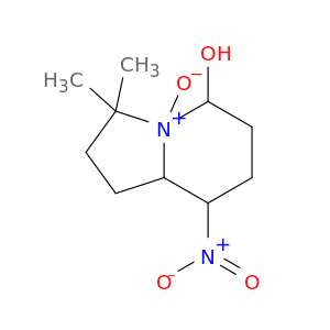 5-Indolizinol, octahydro-3,3-dimethyl-8-nitro-, 4-oxide
