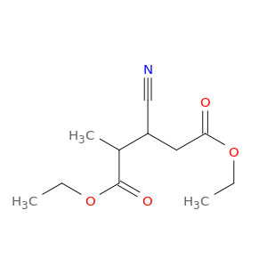 Pentanedioic acid,3-cyano-2-methyl-, 1,5-diethyl ester