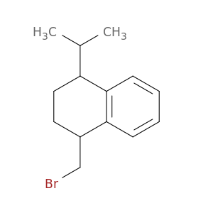 Naphthalene, 1-(bromomethyl)-1,2,3,4-tetrahydro-4-(1-methylethyl)-