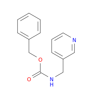 Carbamic acid, (3-pyridinylmethyl)-, phenylmethyl ester