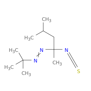 Diazene, (1,1-dimethylethyl)(1-isothiocyanato-1,3-dimethylbutyl)-