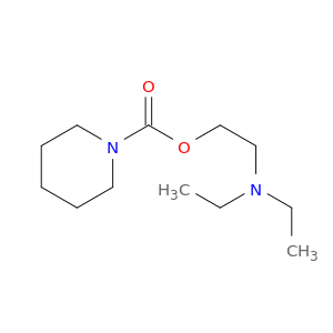 1-PIPERIDINECARBOXYLIC ACID DIETHYLAMINOETHYL ESTER