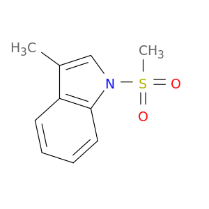 1H-Indole, 3-methyl-1-(methylsulfonyl)-
