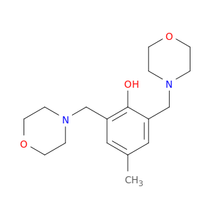 Phenol, 4-methyl-2,6-bis(4-morpholinylmethyl)-