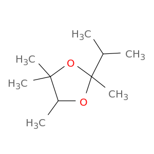 1,3-Dioxolane, 2,4,4,5-tetramethyl-2-(1-methylethyl)-