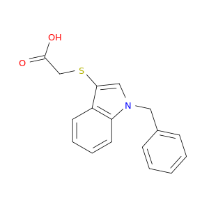 2-((1-Benzyl-1H-indol-3-yl)thio)acetic acid