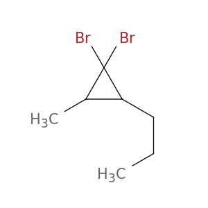 Cyclopropane, 1,1-dibromo-2-methyl-3-propyl-