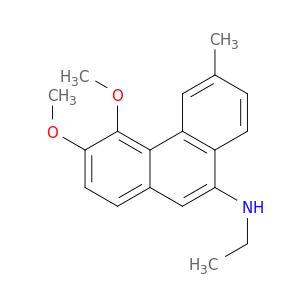 9-Phenanthrenamine, N-ethyl-3,4-dimethoxy-6-methyl-