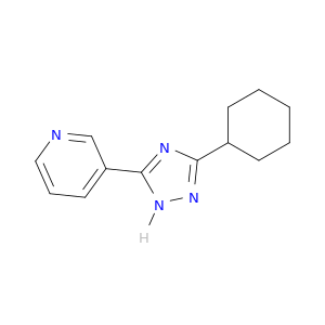 3-(3-环己基-1H-1,2,4-三唑-5-基)吡啶