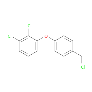 1,2-Dichloro-3-[4-(chloromethyl)phenoxy]benzene