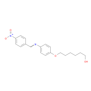 1-Hexanol, 6-[4-[[(4-nitrophenyl)methylene]amino]phenoxy]-