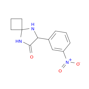 7-(3-硝基苯基)-5,8-二氮杂螺[3.4]辛烷-6-酮