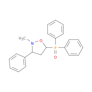 Isoxazolidine, 5-(diphenylphosphinyl)-2-methyl-3-phenyl-