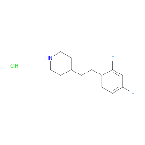 4-[2-(2,4-Difluorophenyl)ethyl]piperidine hydrochloride
